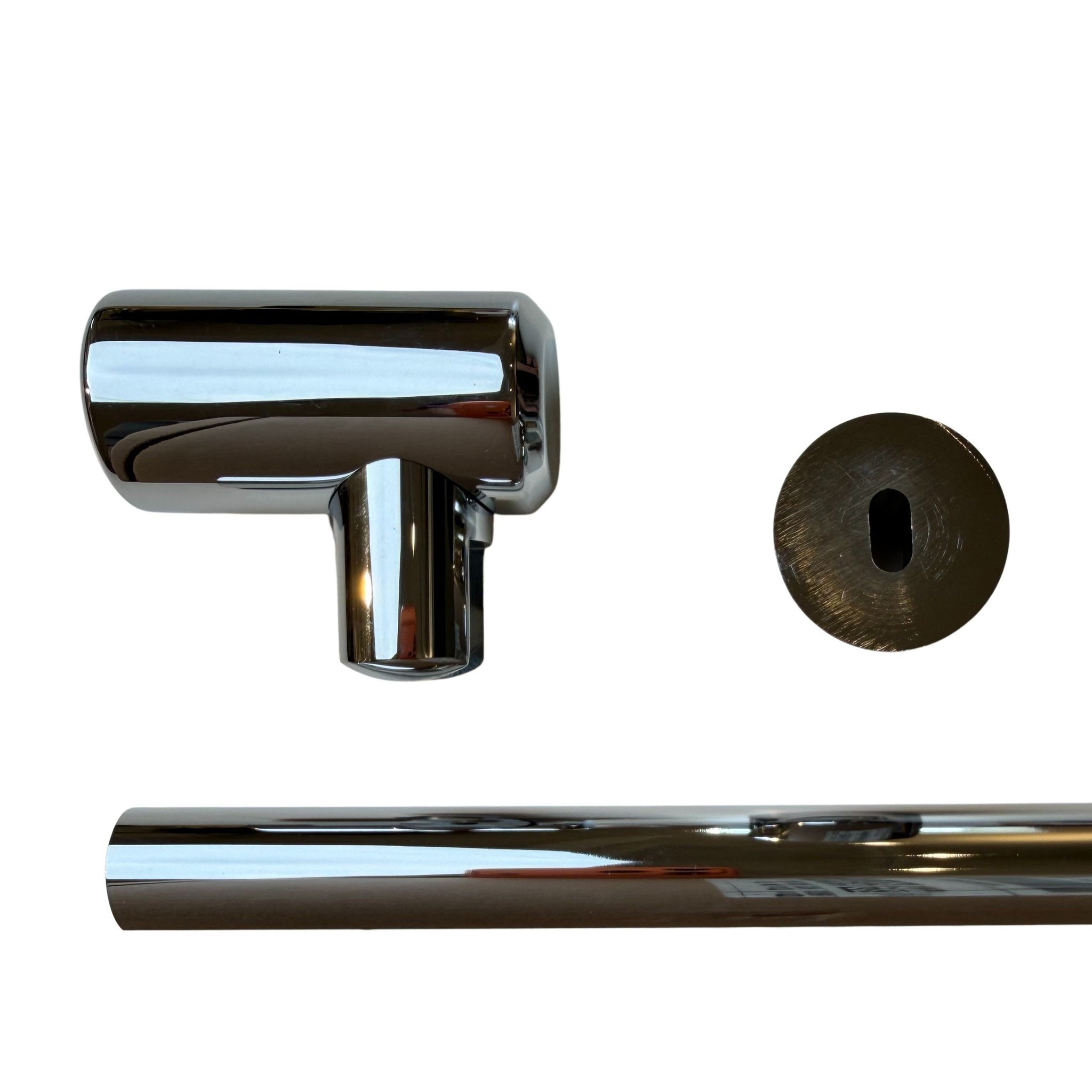 Brusestangsæt – Blank Krom