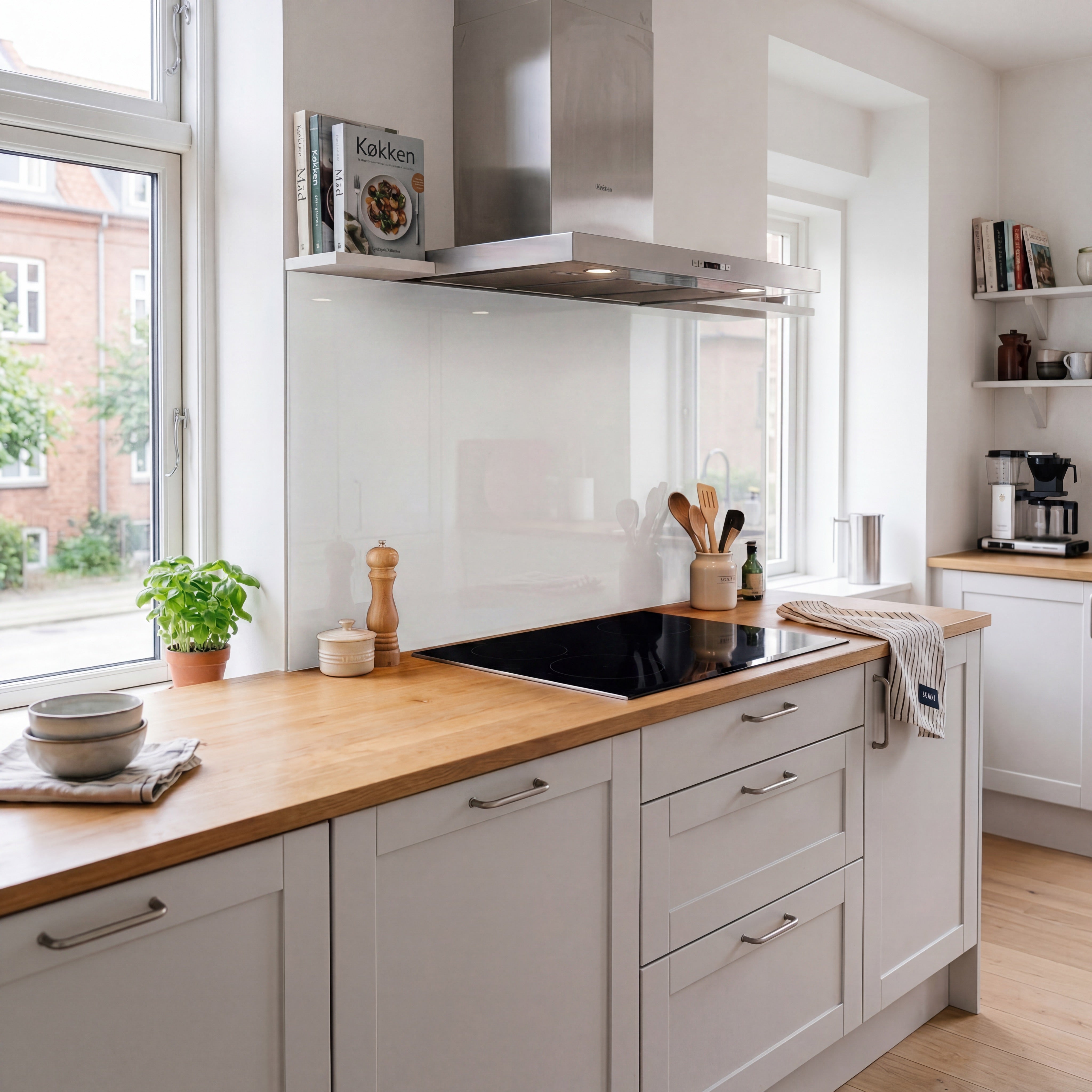 Stænkplade på mål